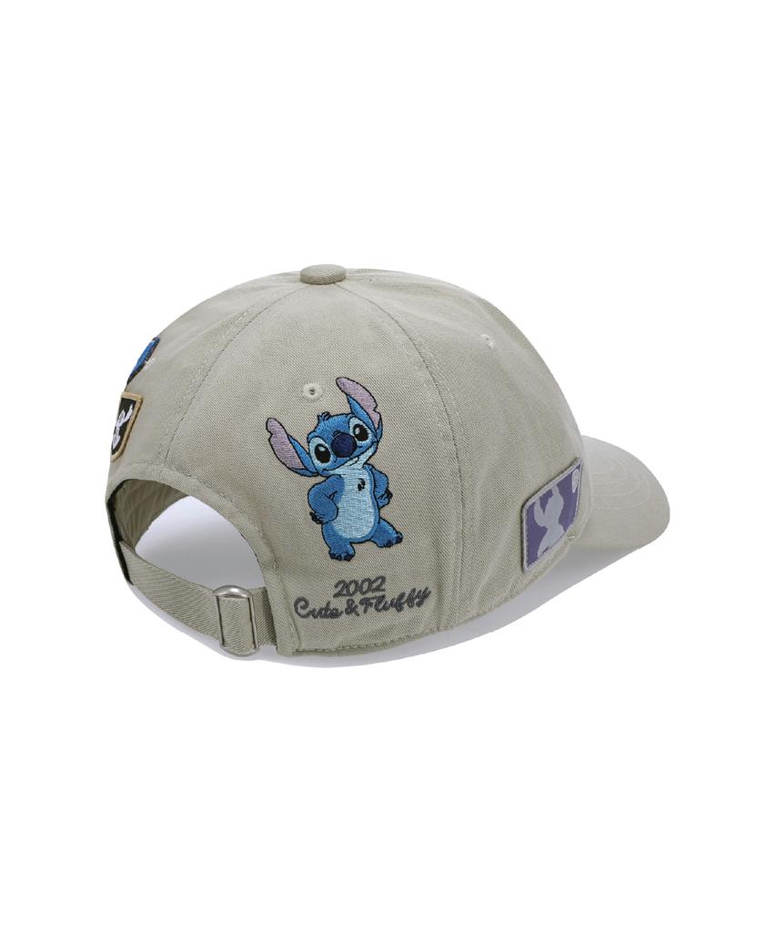 Sseonleobeutueo [Stitch] Wappen Cap Beige