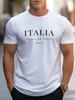 Unisexs Simple Letter Printed Tshirt Summer Daily Casual Round Neck Short Sleeve Loose Comfortable Fashion Simple Short Sleeve