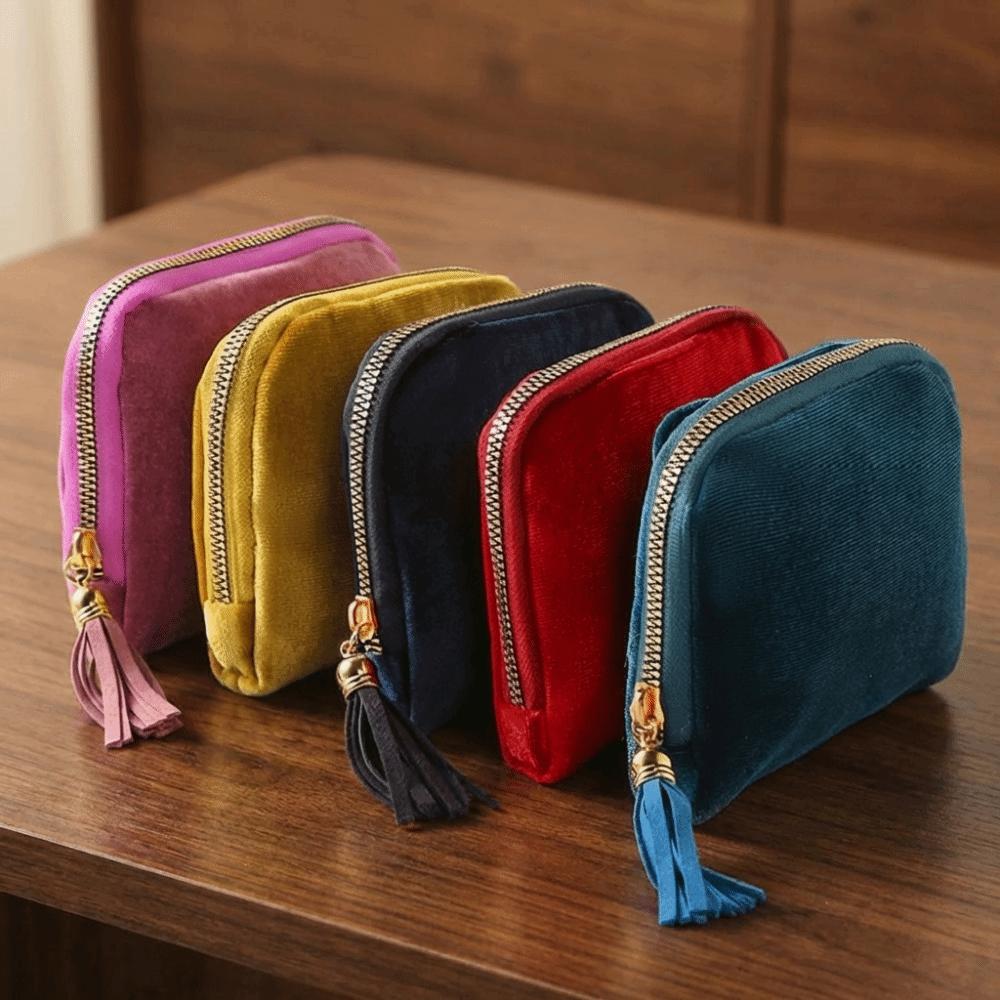 Portable Jewelry Storage Bag Anti-Scratch Women's Wallet Fashion Jewelry Organizer  Bangle