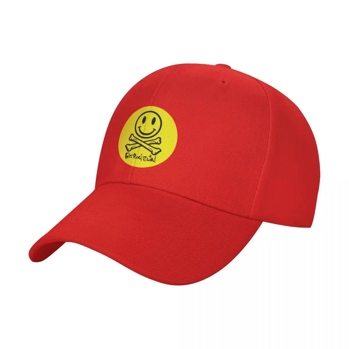 FatBoy Slim Fun Baseball Cap Snap Back Hat Womens Beach Outlet Unisexs