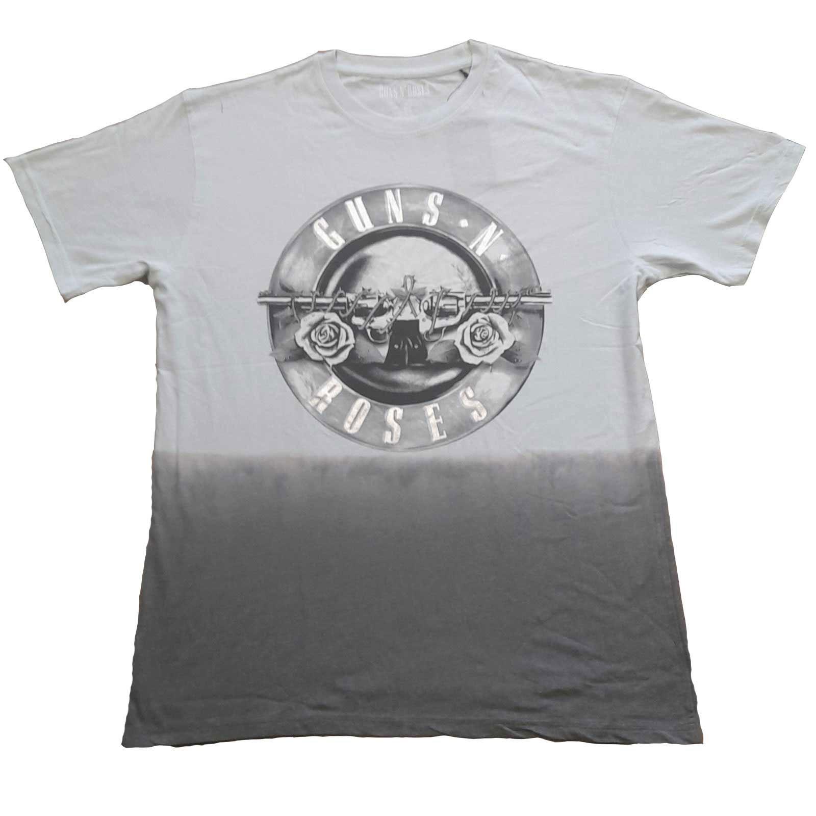 Men s Guns N Roses Tonal Bullet T-shirt Large Grey XXXL