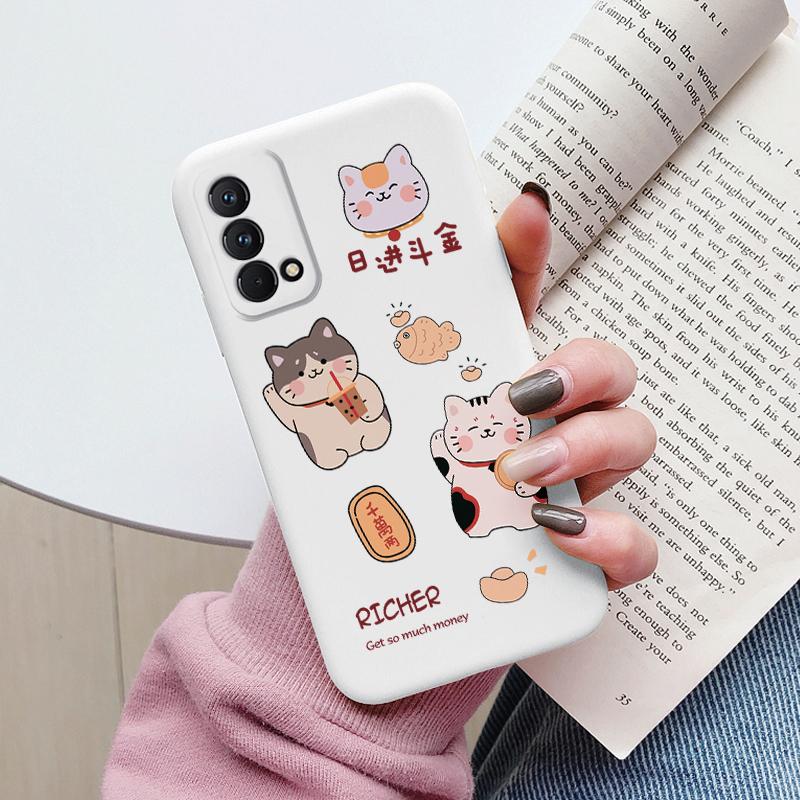 Für Realme GT Master Edition Hülle Q3 Pro Carnival Abdeckung Niedliche Cartoons Weiche Silikon Handyhülle Für OPPO Realme Q3 Pro Carnival