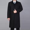 Men Woolen Coat Autumn Man Wool Blend Overcoat Winter Wool Long Jacket