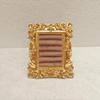Retro Square Ring Earring Display Stand Jewelry Showcase Storage Tray Shop Window Decoration Photography Background Props