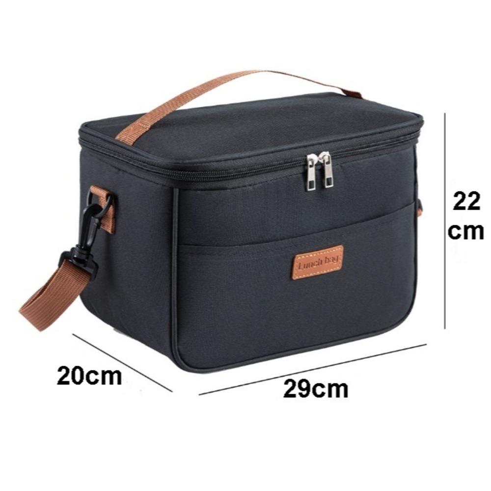 Portable Multifunctional Lunch Bag Large Capacity Thermal Waterproof Insulated Bag Travel Cooler Picnic Lunch Box Outdoor