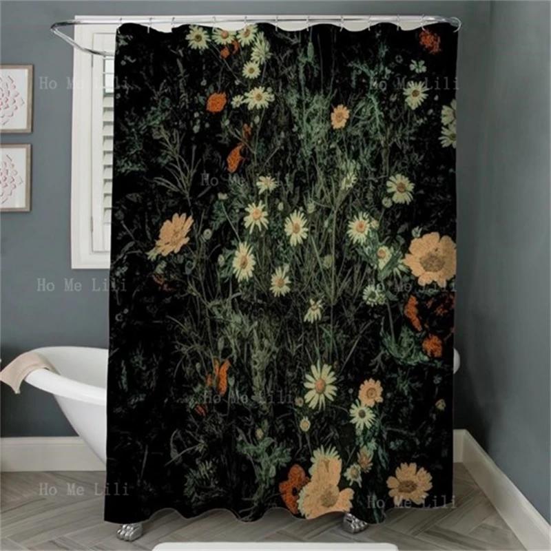 

Elegant Vintage Colorful Flowers Nature Floral Art Modern Romantic Claude Monet Water Lilies Shower Curtain With Hooks 90x180 cm
