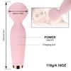 Clitoris Vibrator USB Sex Toy For Women 10 Speeds Magic Wand Massage AV Stick G-spot Vagina Massager Gentle Vibrators Cute