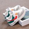 Boys Spring Autumn Breathable White Sneakers Shell Toe Skate Shoes Versatile Casual Sports Shoes For Big Kids