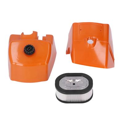 Air Filter with Cylinder Cover Set Plastic Replacement for Stihl 066 MS660 MS650 Chainsaw 000 120 1654