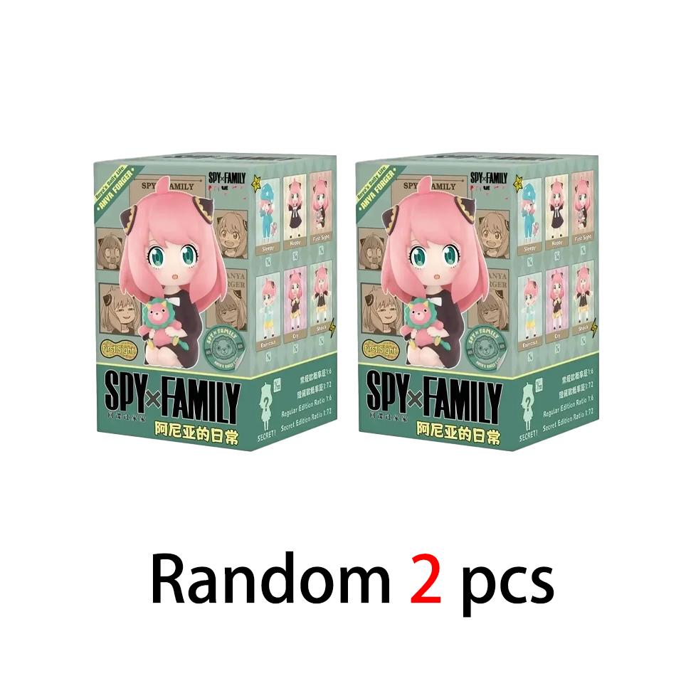 1:1 Re-edición Spy X Family Serie Anya Cajas Sorpresa Juguetes Figuras Lindas Muñeca Caja Misteriosa Modelo Bolsa Sorpresa Para Niñas Regalo de Cumpleaños