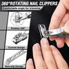 7-Piece Stainless Steel Ingrown Toenail Clipper Set - Thick Nail Pliers & Manicure Tools