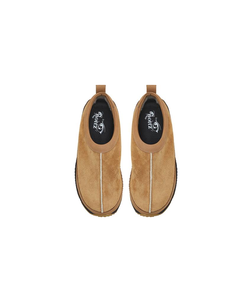 Niceghostclub [X Nottz]Half Cut Mule Slipper_Camel Beige(Ngnz002)