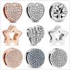 New Authentic Bracelets Accessories Clip Charm fit Reflections charms copper beads Do It Yourself Jewellery High Quality