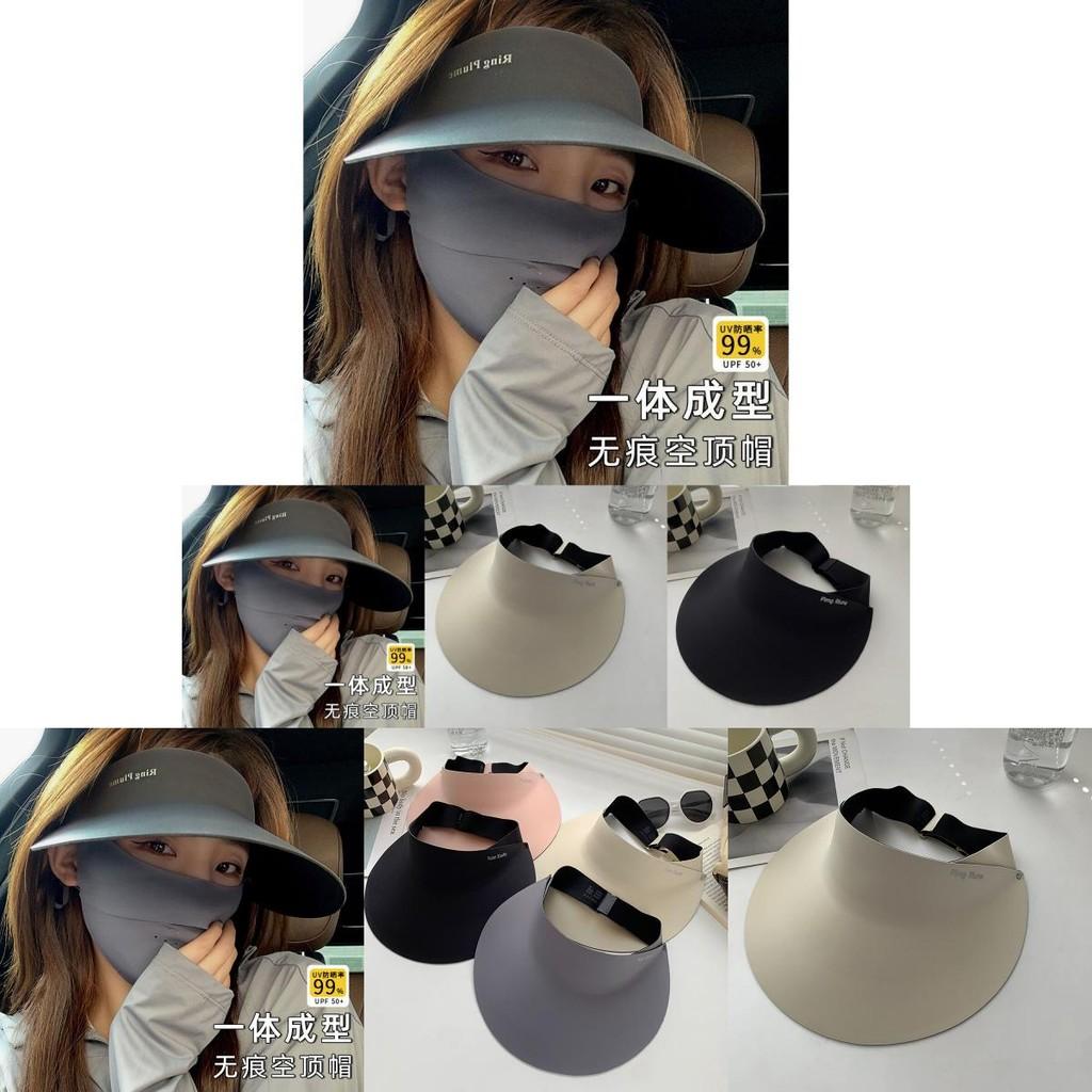 Foldable Wide Brim Sun Hat For Women Lightweight Uv Protection Summer Visor Cap