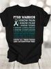T-Shirts Designed Around The Theme of Post-Traumatic Stress Disorder (PTSD)