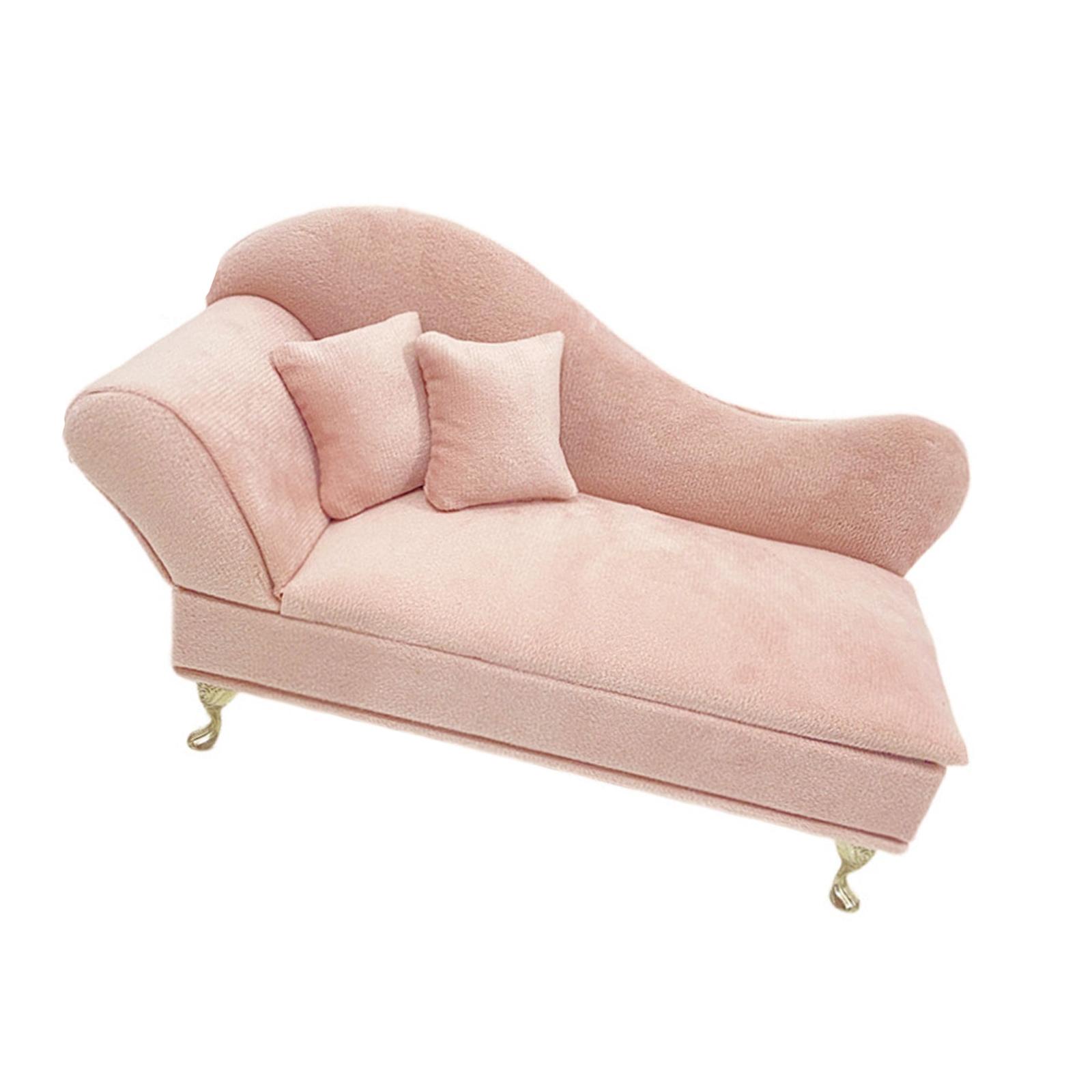 

Кукольный диван в масштабе 1/6, коробка-органайзер для украшений для сцены в сказочном саду и реквизит для ролевых игр B