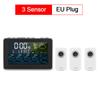 Tuya WiFi Smart Weather Station APP Control Digital Temperature Humidity Monitor, 5 Days Weather Forecast, 3 Alarm Clock Models