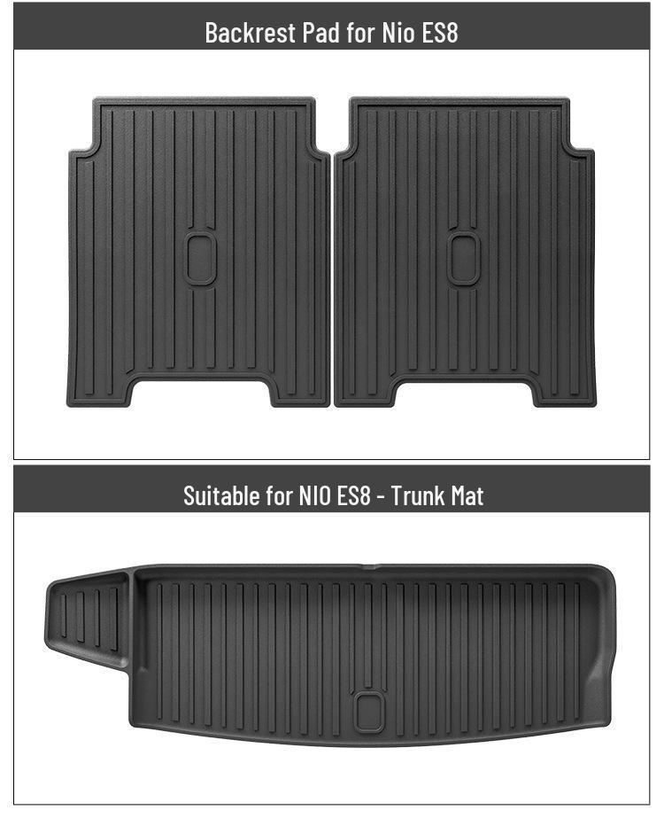 Nio ES8 (2023-2026) TPE Mats: Floor, Trunk Liner, & Seat Back Protector
