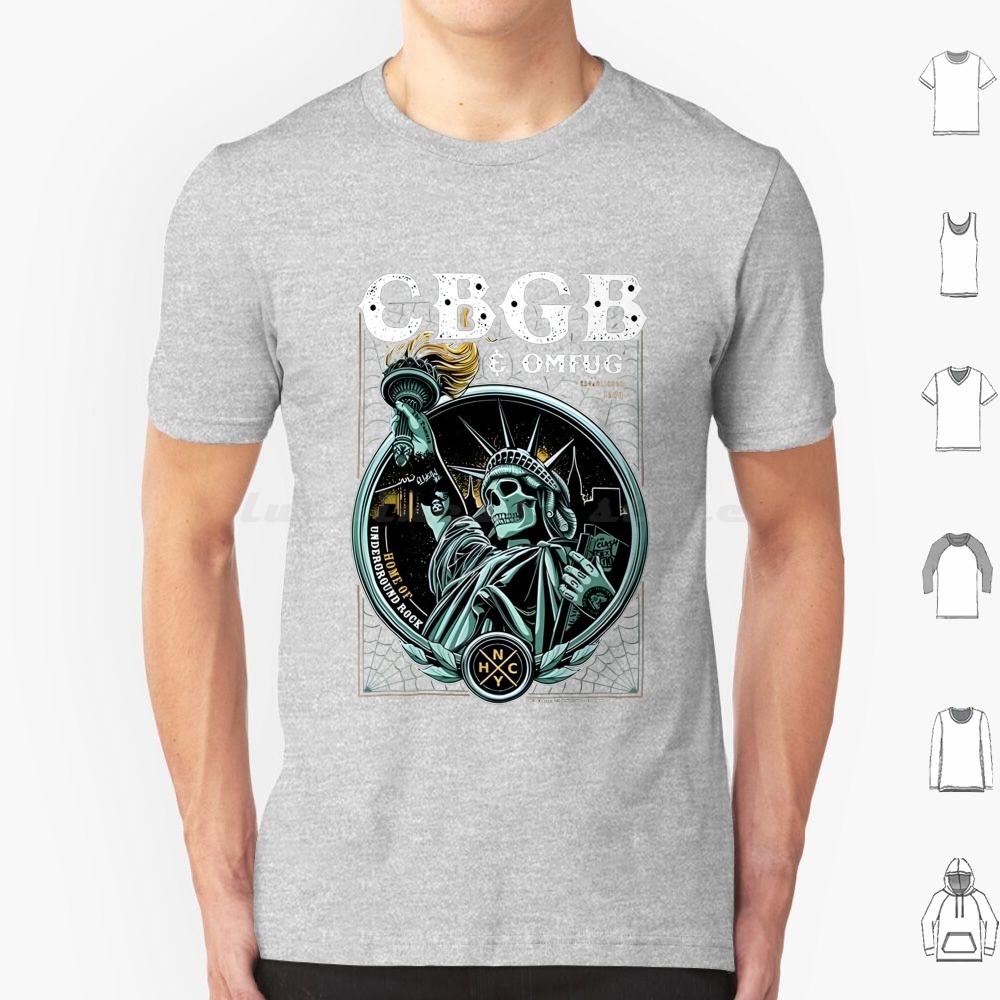 Cbgb Home Underground Rock T Shirt 6xl Cotton Cool Tee Home Music Club Cbgb Omfug Underground Punk Blues Bands Record Country