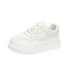Fashion thick-soled little white shoes for women's 2025 new small people to increase their height and show their feet, small sports and leisure