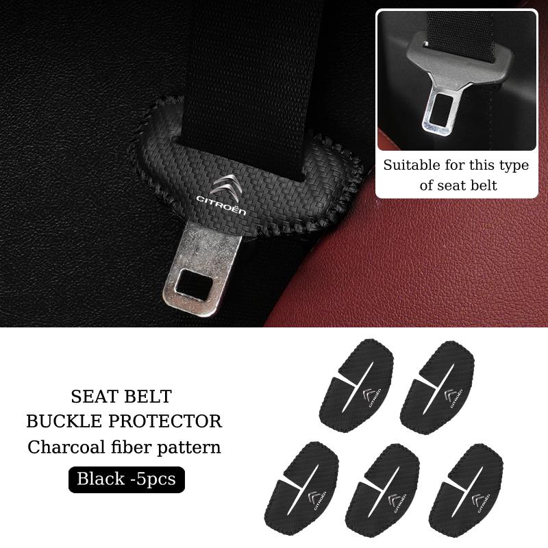 Car Seat Belt Protection Buckle Vehicle Accessories For Citroen C4 C3 C5 C1 C2 Berlingo Celysee Cactus Aircross Saxo Grand