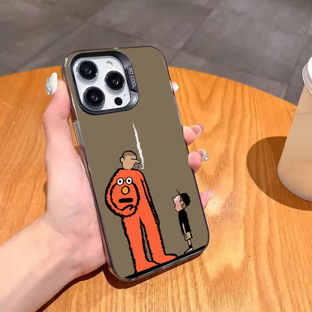 J-Jean J-Jullien M-Minimalist Art Phone Case For iPhone17,16,15,14,13,12,11,Pro,MAX White Matte Shockproof Cover