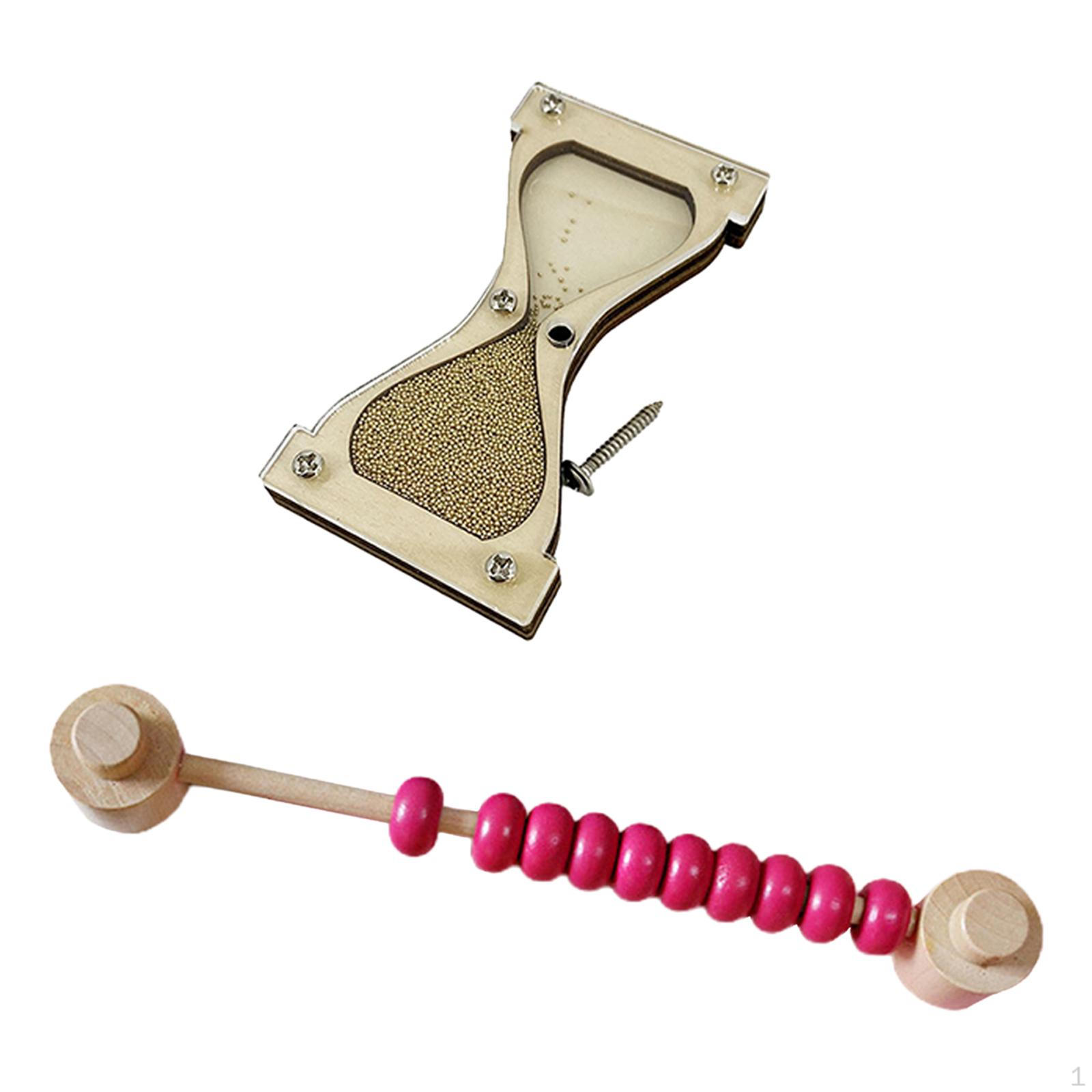 Детские игрушки «Песочные часы» для малышей, бизиборд Монтессори, сенсорное просвещение, детская бизиборд и