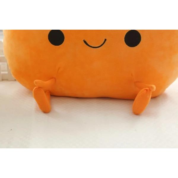 Cute Cartoon Fruit Plush Toy Peach Mango Orange Pear Stuffed Pillow Home Deco Birthday Gifts