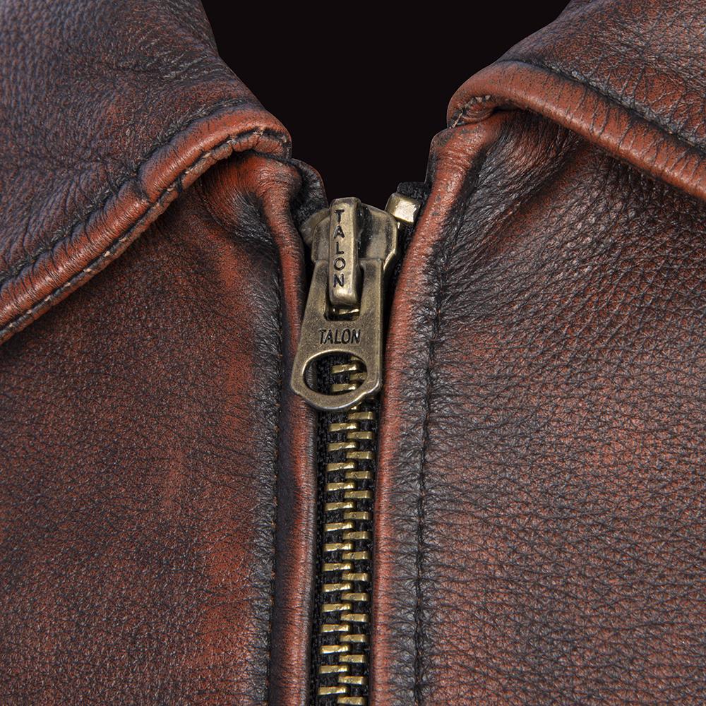 Vintage Red Brown Men Genuine Leather Jacket Real Cow Coat Man Military Pilot Jackets Air Force Flight Suit Spring Autumn