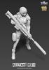 Nuts Planet Belford Cyborg-Mädchen, das Fernkampf-Scharfschießen ausführt Resin-Bausatz T12003 Formfarbe 1/16 Mk.2 (120 mm) ultra-lang
