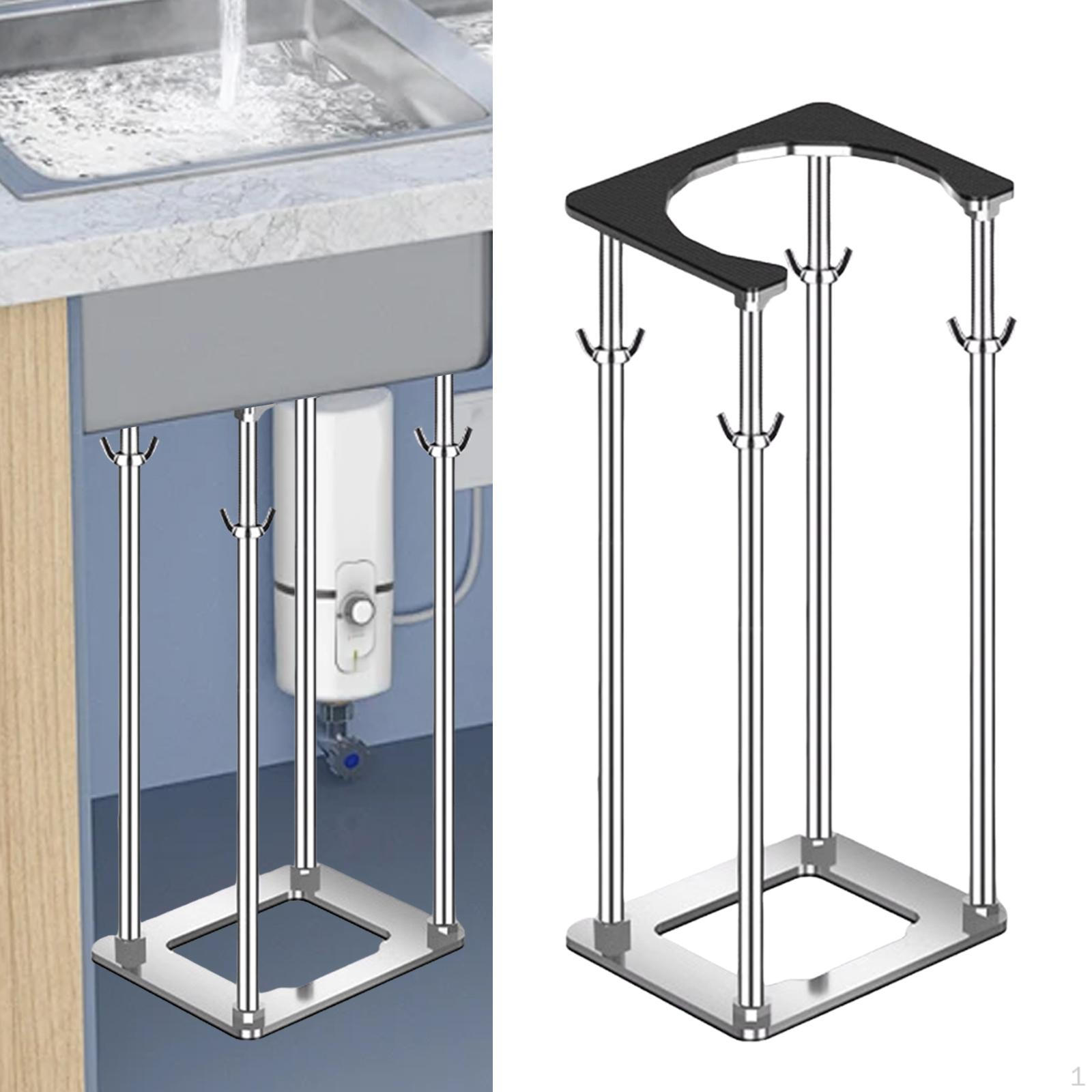 

Кронштейн для мойки под столешницу Держатель для кухонной раковины Подставка Рама Сверхпрочный Нескользящий