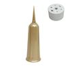 1/2Pcs Cemetery Vase With Spikes Plastic Floral Vase Holder For Gravestone Grave Yard Ground Outdoor Flower Marker Decorations