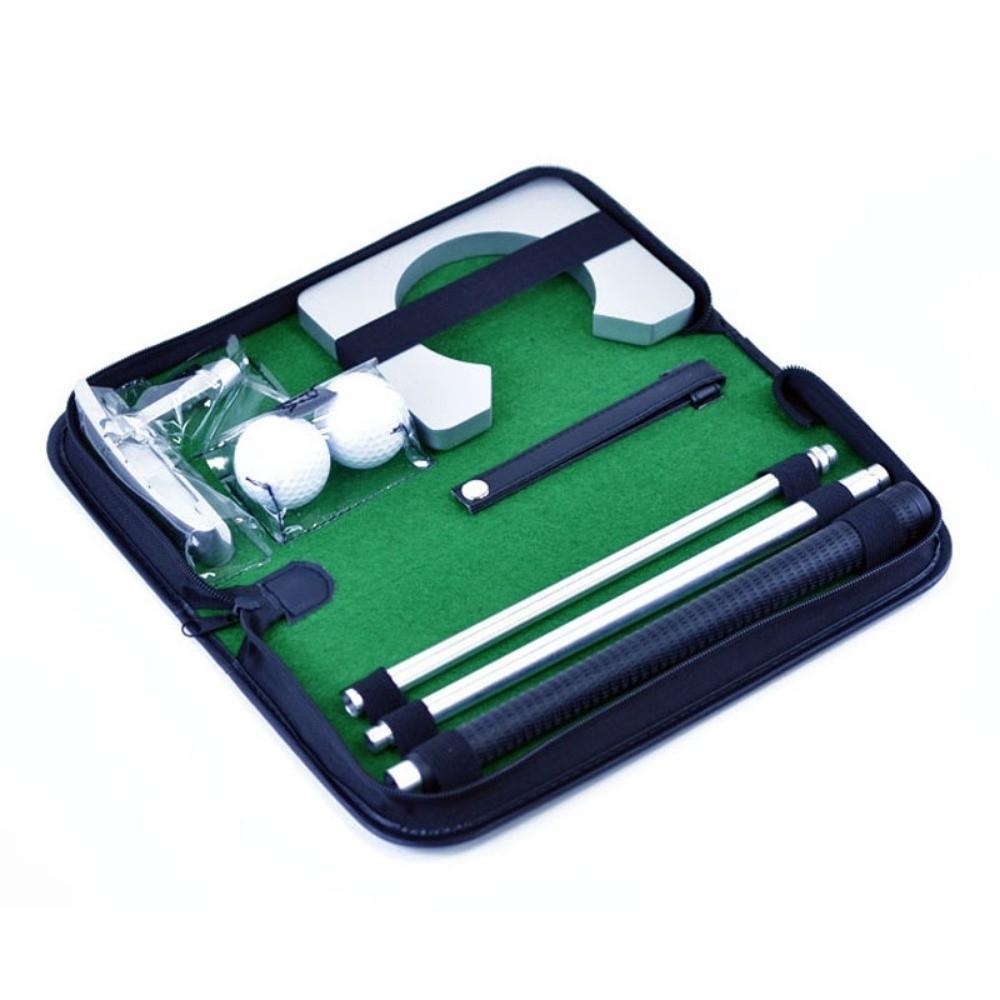 Aluminum Golf Putter Set Detachable Putter Golf Push Rod Mini Golf Equipment  Home Putting