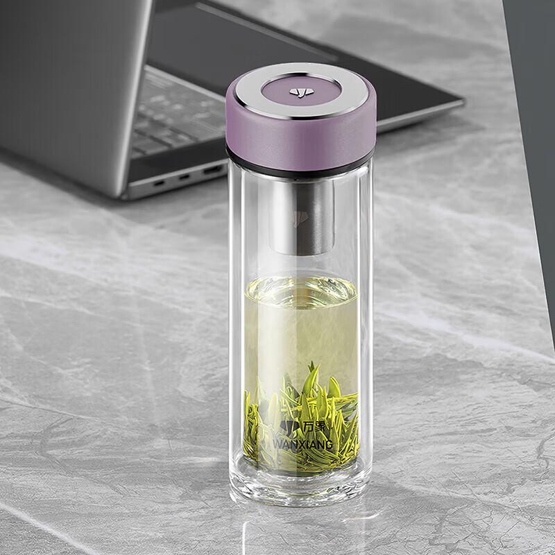 Wanxiang Double-Walled Borosilicate Glass Tumbler