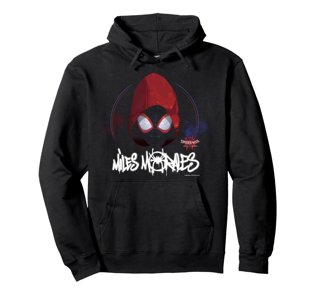 Marvel Spider-Man Into the Spider-Verse Red Hoodie