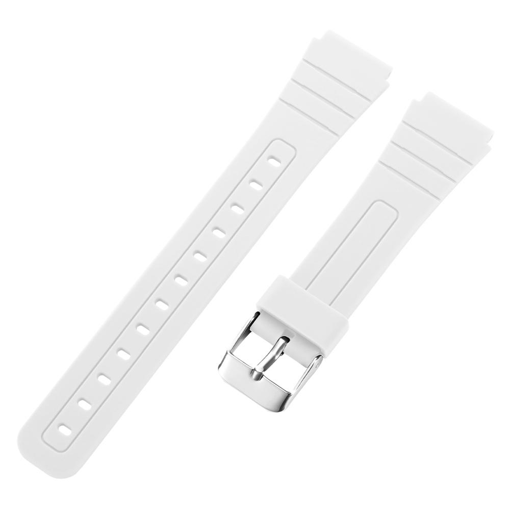 Cinturino in Silicone da 18mm per Casio F91W W800H SGW400 F-91W F84 F105/108 A158/168 AE1200 Cinturino Impermeabile Sostitutivo