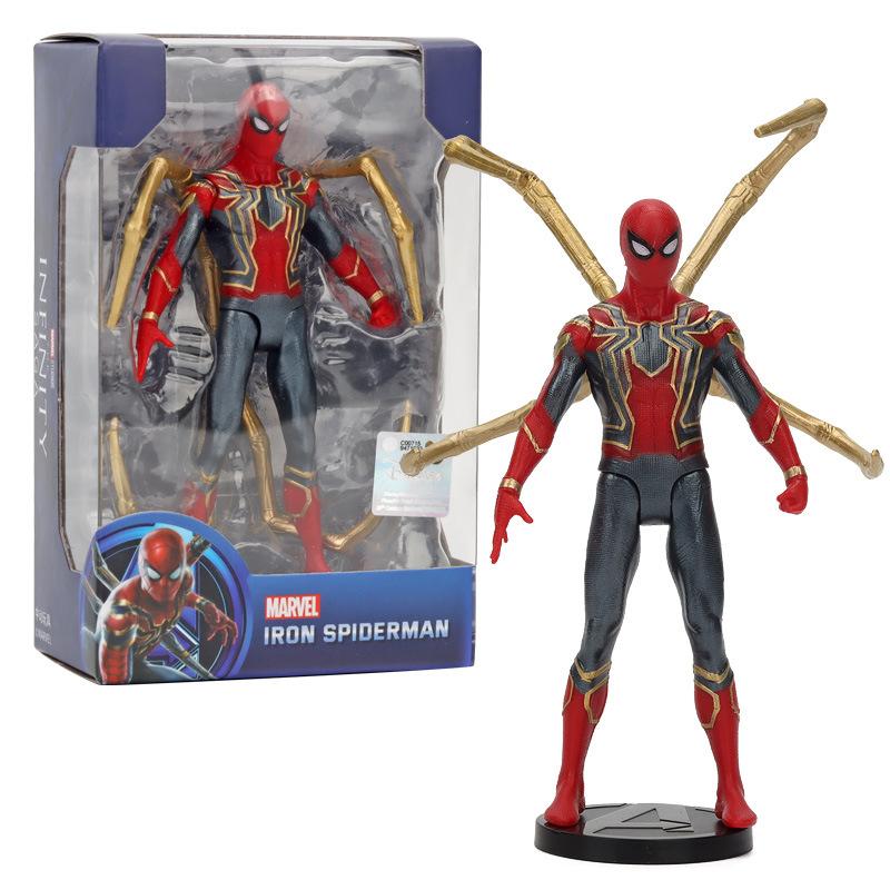 ZD Toy Spider-man BASE AGGREGATION GAMEPLAY ELECTRO GREEN GOBLIN Miles Morales Collection Infinity Saga Figure Toy