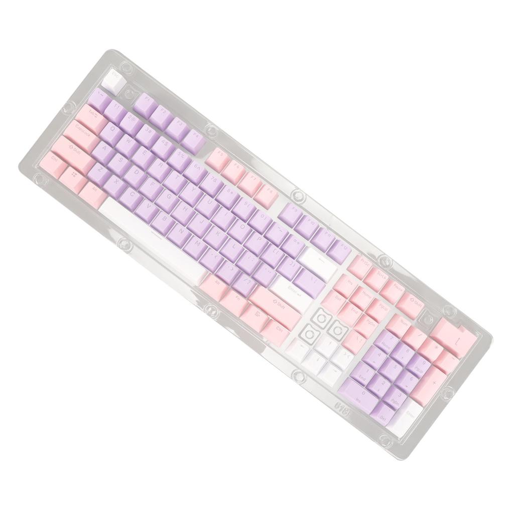 Keyboard Keycaps 108 Keys OEM Height Two Color Injection Molding Ergonomic DIY Mechanical Keyboard