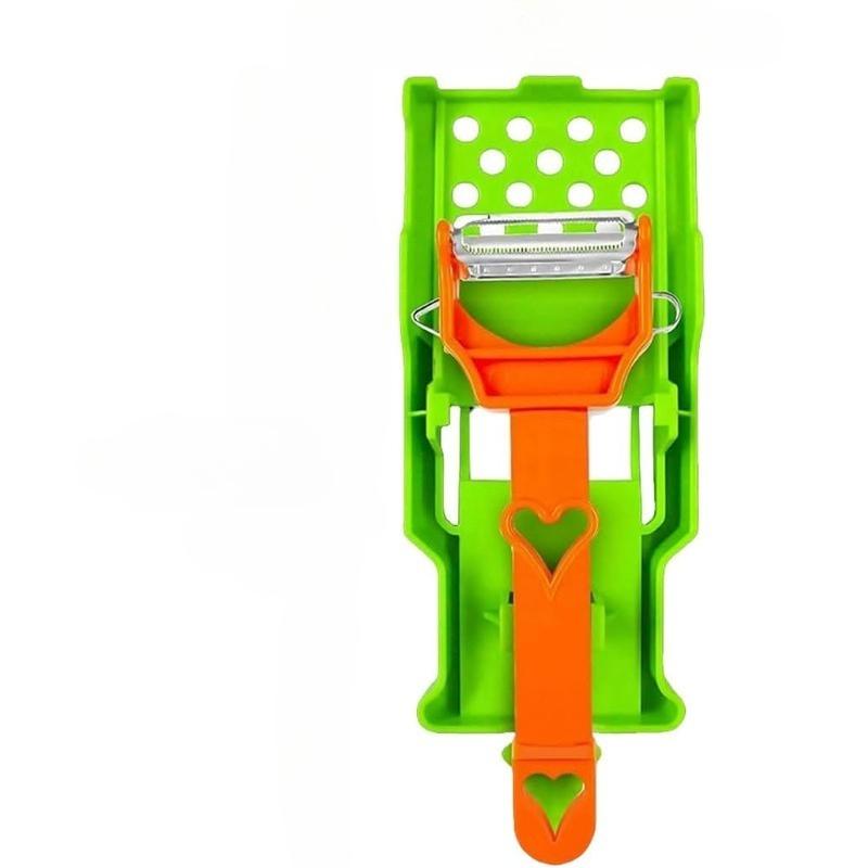 Multi Functional Single Knife Peeler with Grating Single Knife Noodle Cutter Lemon Press Potato Screw Various  Fruits