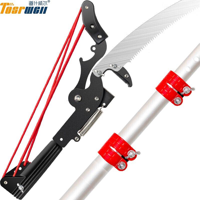 Телескопический сучкорез и пила TOSRWELL, штекер CN (адаптер в комплекте)