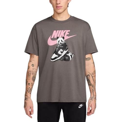 Nike T-Shirts Men Gray HQ9245-289 EU S серый