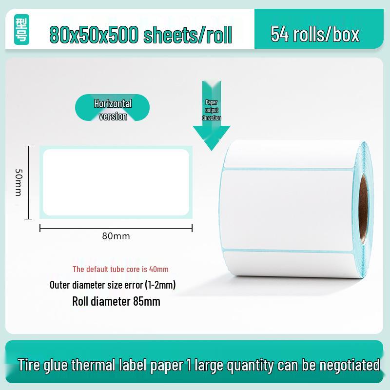 100x150 Self-Adhesive Thermal Paper Labels for Logistics