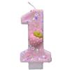 Digital Birthday Candles Cake Party Decoration Birthday Handmade Wax Pink Strawberry