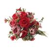 Artificial Peony Rose Fake Flower Bouquet Home Decoration
