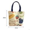 Canvas Bag Grocery Bag, Sturdy Handbag Top Handle, Reusable, for Women, Washable Shoulder