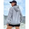 Solid Color Casual Hoodie For Female Pocket Creative Hoody All-Match Street Clothes Womens Fleece Unisex Pullovers