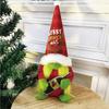 New Christmas Grinch Green Hair Monster Faceless Old Man Three-dimensional Christmas Ornament Doll Holiday Ornament