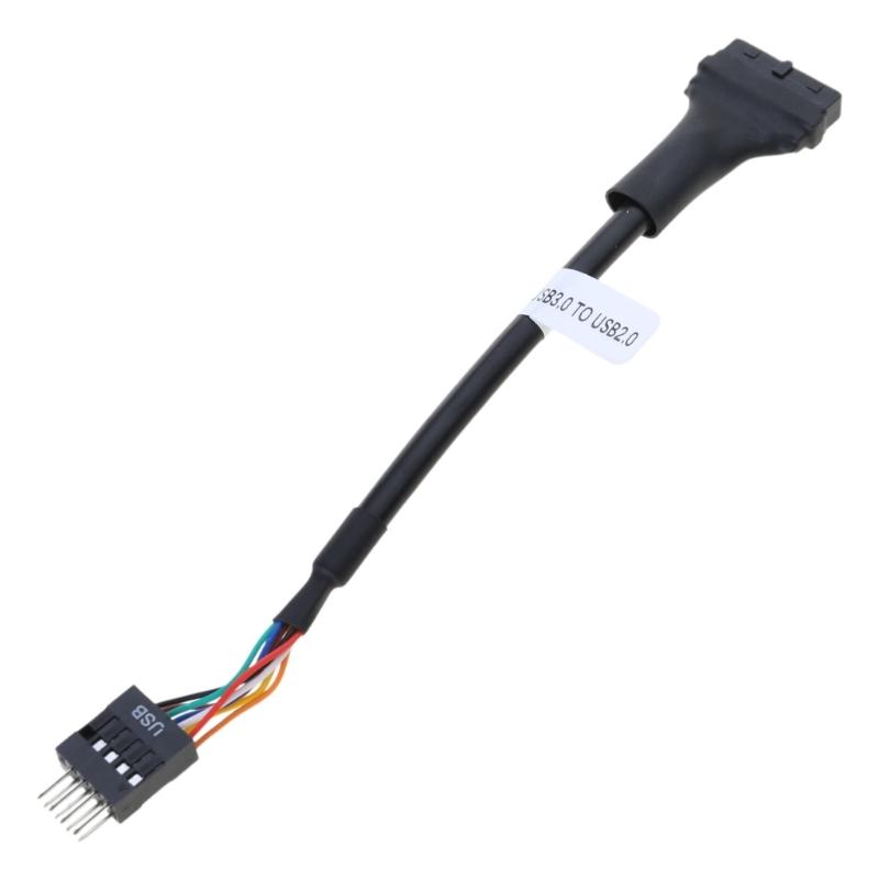 

USB 3.0 Header to USB 2.0 Converters Cable 19/20Pin to 9 Pin Male Female for Motherboards Extension