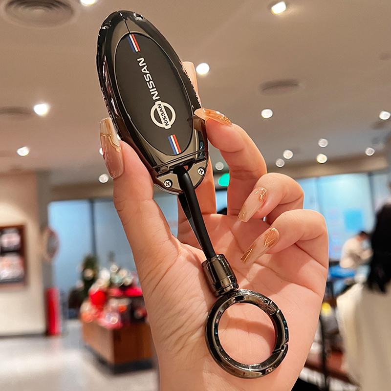 5 Button Zinc Alloy Car Key Case for Nissan Patrol Versa m Maxima Altima Rogue Armada Sentra Murano Leaf Sunny X-Trail Qashqai