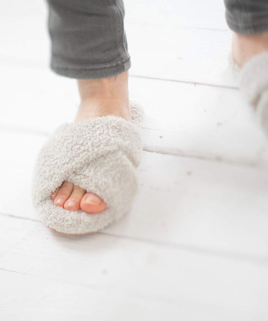 Sarasa Design Terry Cloth Room B2C Pile Antibacterial and Odor Resistant Sizes cm and Men's Slippers, Cloth, (Warm Gray, 23.0 24.0 cm)